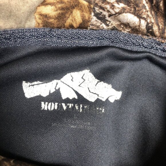 Ford Camouflage Logo Pullover Hoodie Mens Size Medium Gray - Picture 3 of 8